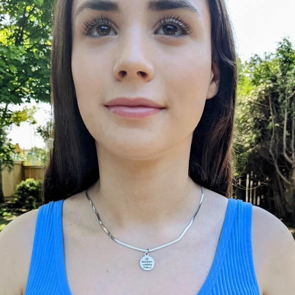 Christian Bible Verse Scripture Necklace - Picture 3 of 7